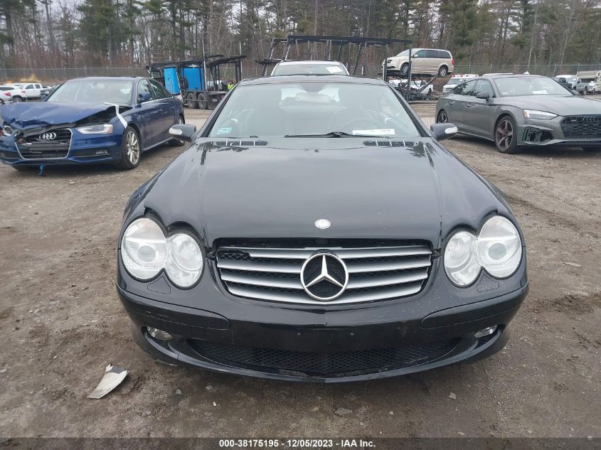 2005 Mercedes-Benz Sl 500 5.0L VIN: WDBSK75F25F098833 Lot: 38175195