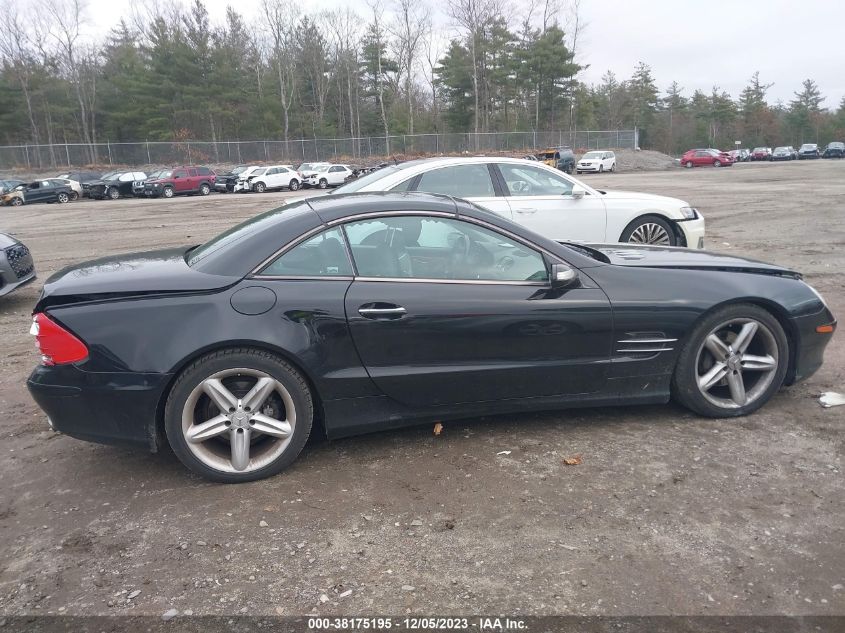 2005 Mercedes-Benz Sl 500 5.0L VIN: WDBSK75F25F098833 Lot: 38175195