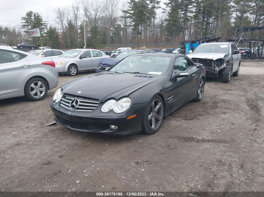 2005 Mercedes-Benz Sl 500 5.0L VIN: WDBSK75F25F098833 Lot: 38175195