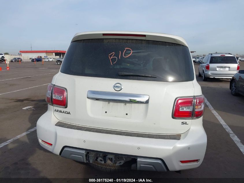 2018 Nissan Armada Sl VIN: JN8AY2ND7JX003222 Lot: 38175240