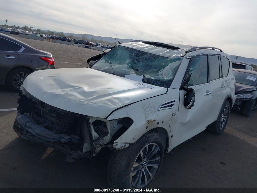 2018 Nissan Armada Sl VIN: JN8AY2ND7JX003222 Lot: 38175240