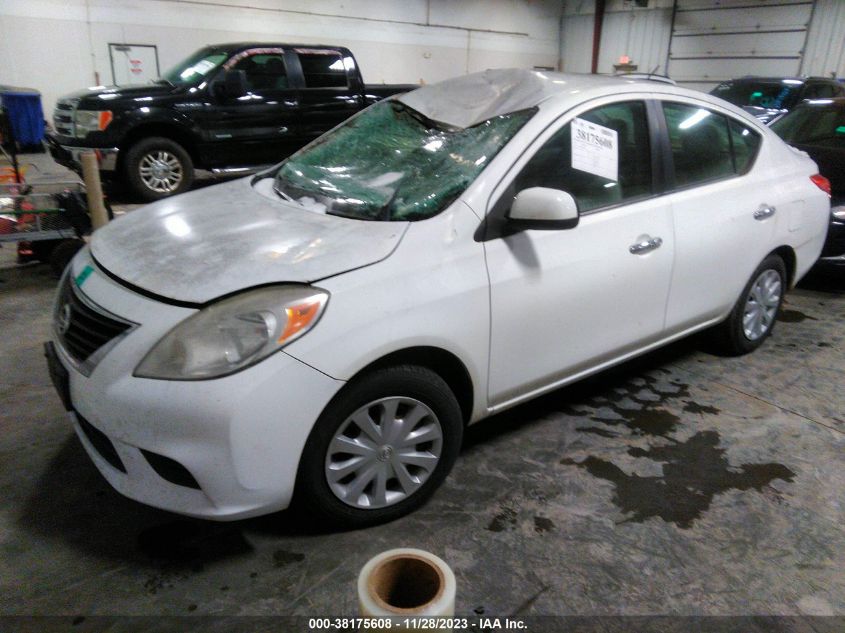 2012 Nissan Versa 1.6 Sv VIN: 3N1CN7AP8CL820291 Lot: 38175608