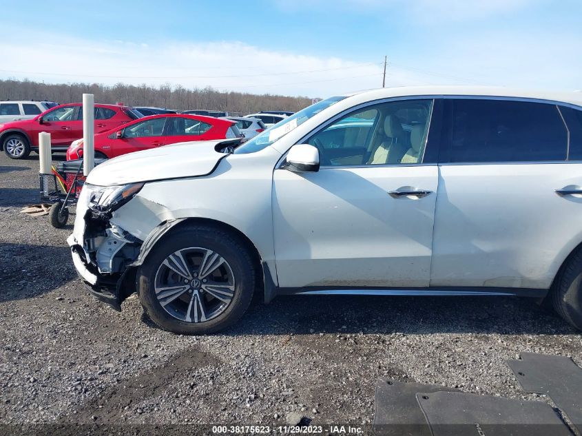 5J8YD4H32JL001794 2018 Acura Mdx