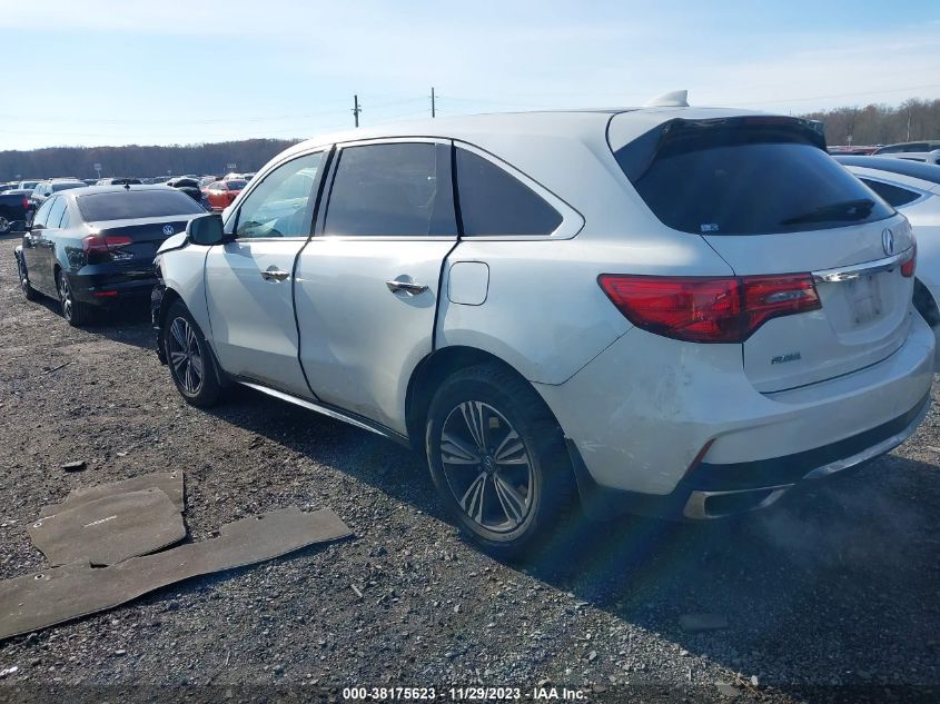 5J8YD4H32JL001794 2018 Acura Mdx