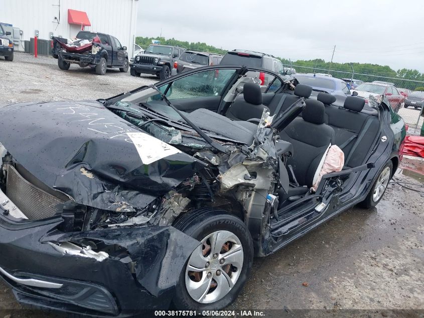 2014 Honda Civic Lx VIN: 19XFB2F57EE050105 Lot: 38175781