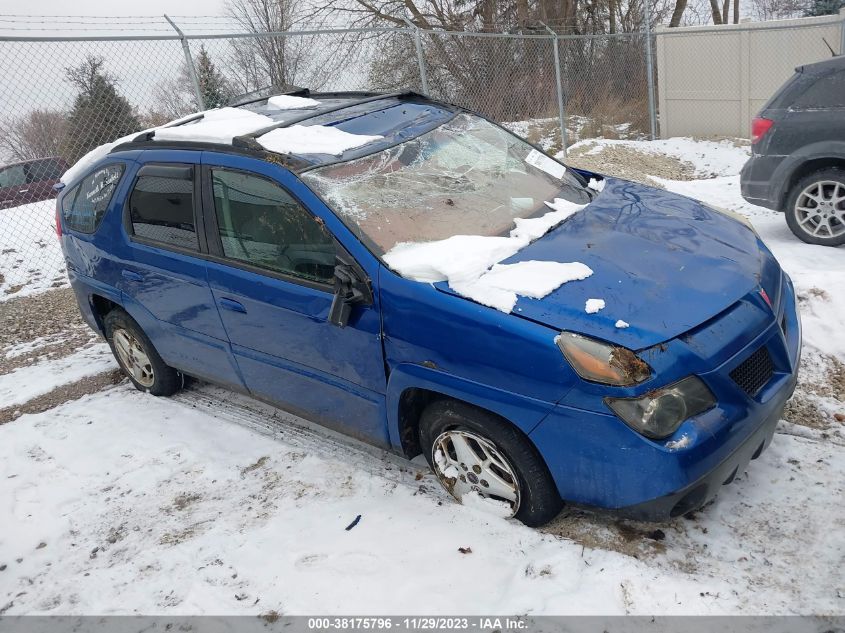 2004 Pontiac Aztek VIN: 3G7DA03E34S558413 Lot: 38175796