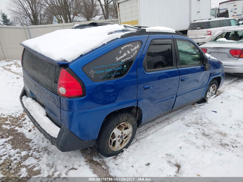 2004 Pontiac Aztek VIN: 3G7DA03E34S558413 Lot: 38175796