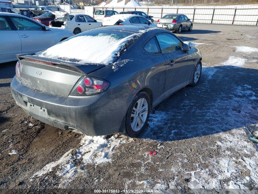 KMHHM66D37U252196 2007 Hyundai Tiburon Gs