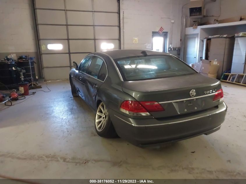 WBAHN83516DT61195 2006 BMW 750Li