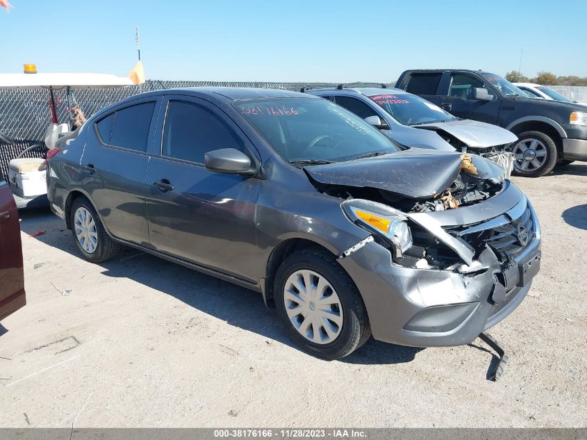 2017 Nissan Versa 1.6 S+ VIN: 3N1CN7APXHL828562 Lot: 38176166