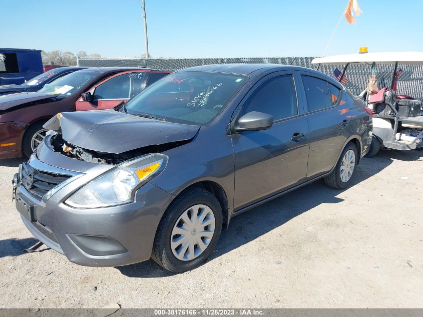 2017 Nissan Versa 1.6 S+ VIN: 3N1CN7APXHL828562 Lot: 38176166