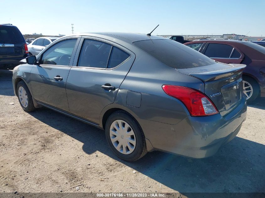 2017 Nissan Versa 1.6 S+ VIN: 3N1CN7APXHL828562 Lot: 38176166