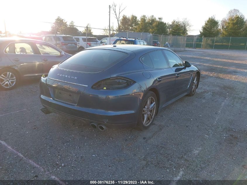 2011 Porsche Panamera 4 VIN: WP0AA2A74BL021802 Lot: 38176235