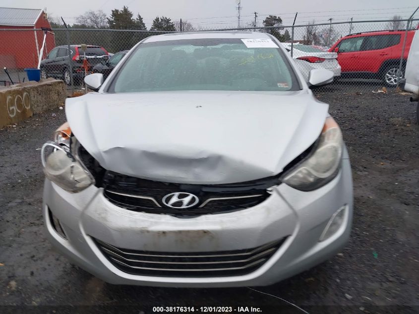 KMHDH4AE2DU604123 2013 Hyundai Elantra Limited (Ulsan Plant)