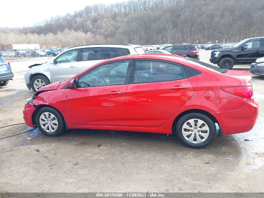 2016 Hyundai Accent Se VIN: KMHCT4AEXGU994161 Lot: 38176358