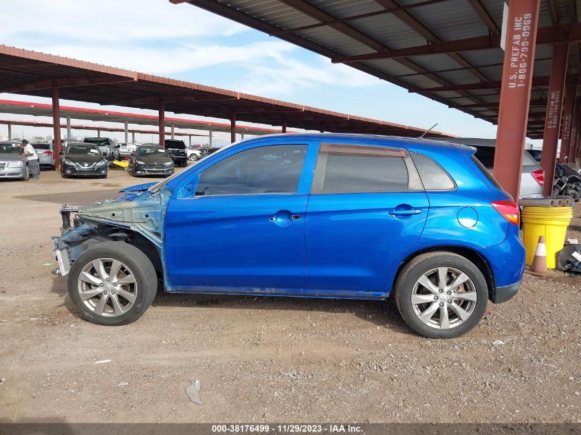 2015 Mitsubishi Outlander Sport Es VIN: 4A4AP3AU3FE031119 Lot: 38176499