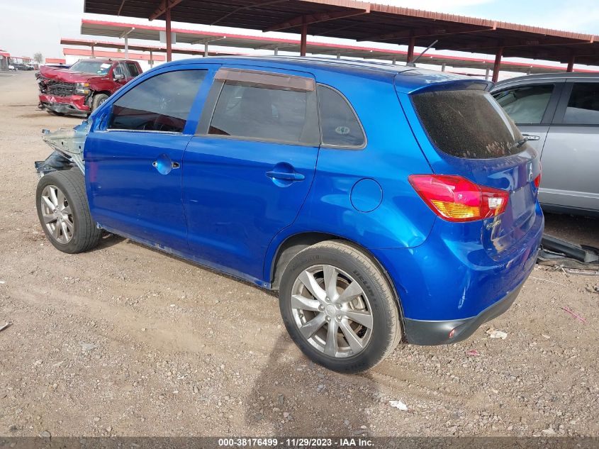 2015 Mitsubishi Outlander Sport Es VIN: 4A4AP3AU3FE031119 Lot: 38176499