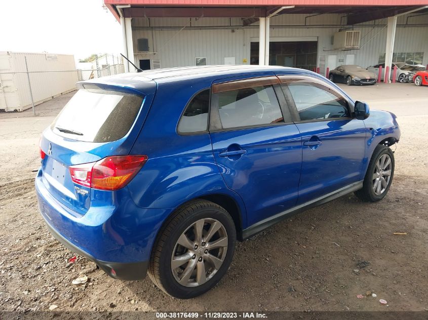 2015 Mitsubishi Outlander Sport Es VIN: 4A4AP3AU3FE031119 Lot: 38176499