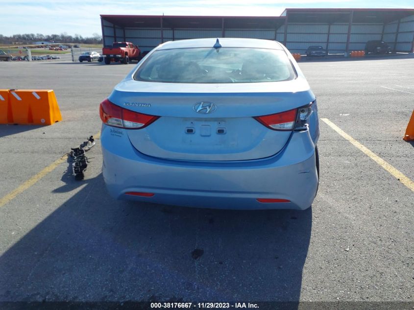 2013 Hyundai Elantra Gls (Ulsan Plant) VIN: KMHDH4AE1DU666175 Lot: 38176667