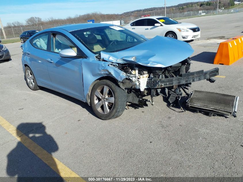 KMHDH4AE1DU666175 2013 Hyundai Elantra Gls (Ulsan Plant)