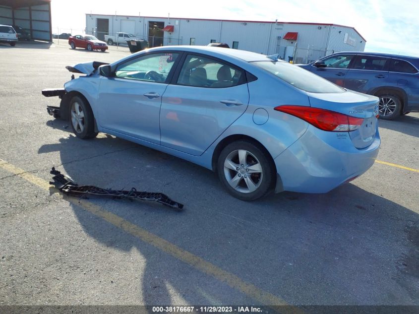 KMHDH4AE1DU666175 2013 Hyundai Elantra Gls (Ulsan Plant)