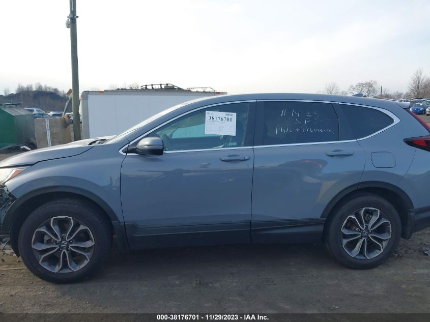 2022 Honda Cr-V Awd Ex VIN: 2HKRW2H59NH608627 Lot: 38176701