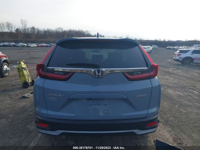 2022 Honda Cr-V Awd Ex VIN: 2HKRW2H59NH608627 Lot: 38176701