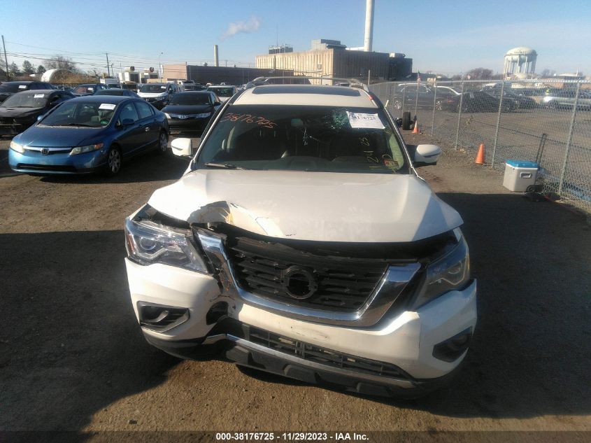 2017 Nissan Pathfinder Sl VIN: 5N1DR2MM3HC628852 Lot: 38176725