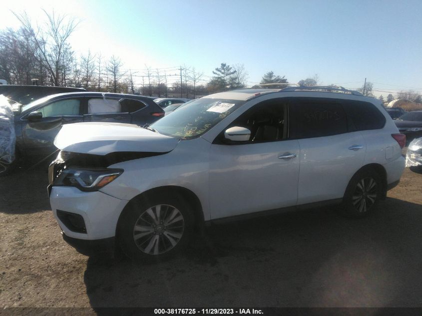 2017 Nissan Pathfinder Sl VIN: 5N1DR2MM3HC628852 Lot: 38176725