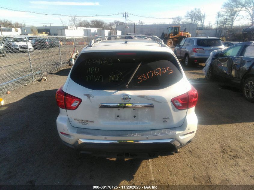 2017 Nissan Pathfinder Sl VIN: 5N1DR2MM3HC628852 Lot: 38176725