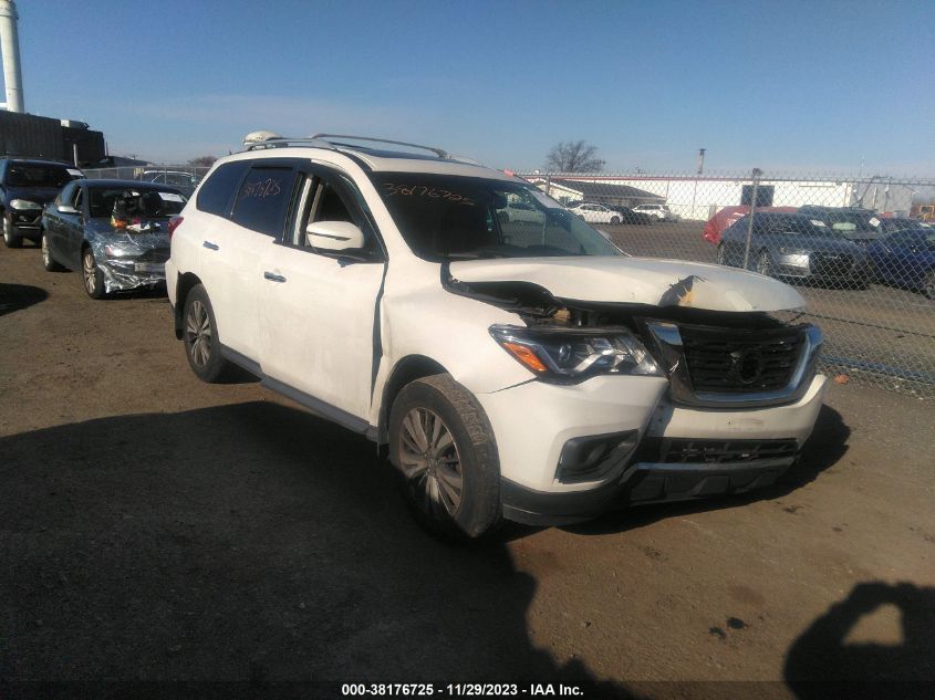 2017 Nissan Pathfinder Sl VIN: 5N1DR2MM3HC628852 Lot: 38176725