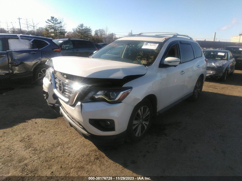 2017 Nissan Pathfinder Sl VIN: 5N1DR2MM3HC628852 Lot: 38176725