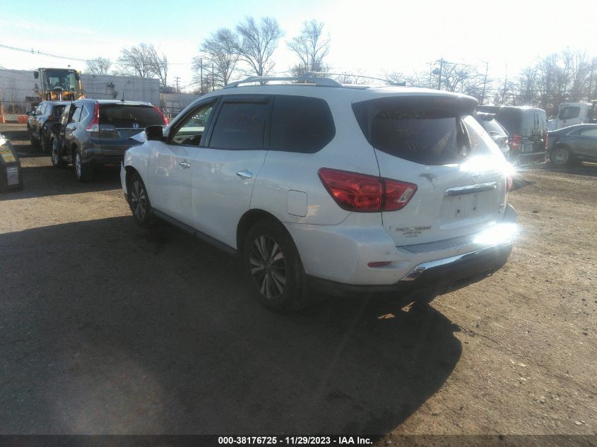 2017 Nissan Pathfinder Sl VIN: 5N1DR2MM3HC628852 Lot: 38176725