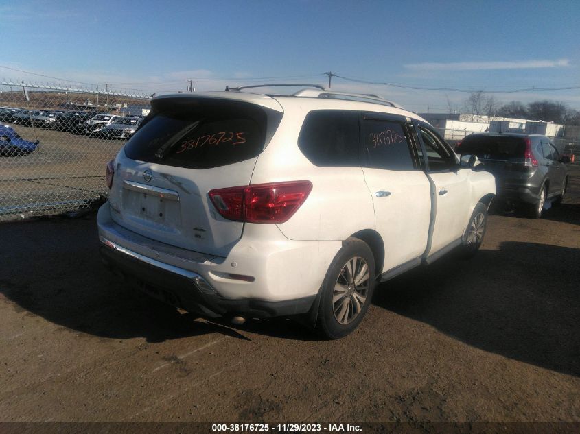 2017 Nissan Pathfinder Sl VIN: 5N1DR2MM3HC628852 Lot: 38176725