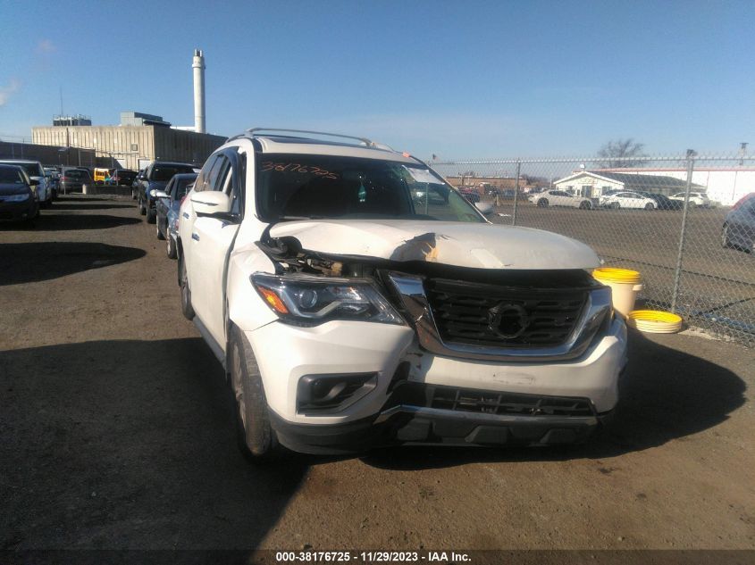 2017 Nissan Pathfinder Sl VIN: 5N1DR2MM3HC628852 Lot: 38176725