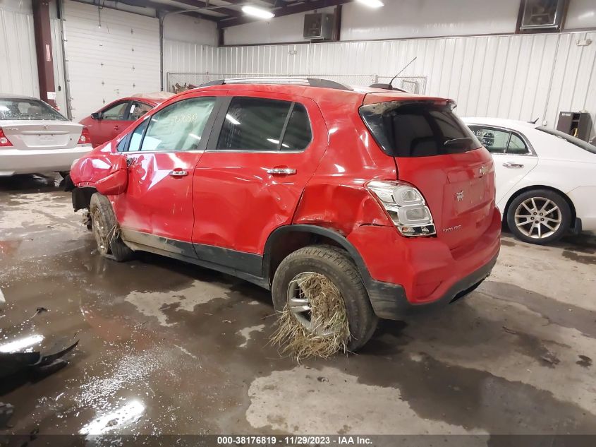 2017 Chevrolet Trax Lt VIN: 3GNCJPSB0HL224425 Lot: 38176819