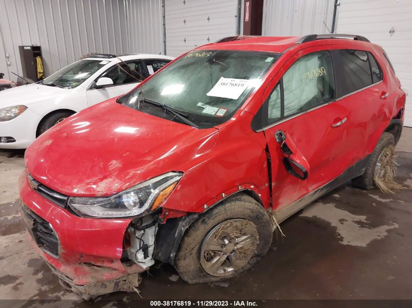 2017 Chevrolet Trax Lt VIN: 3GNCJPSB0HL224425 Lot: 38176819