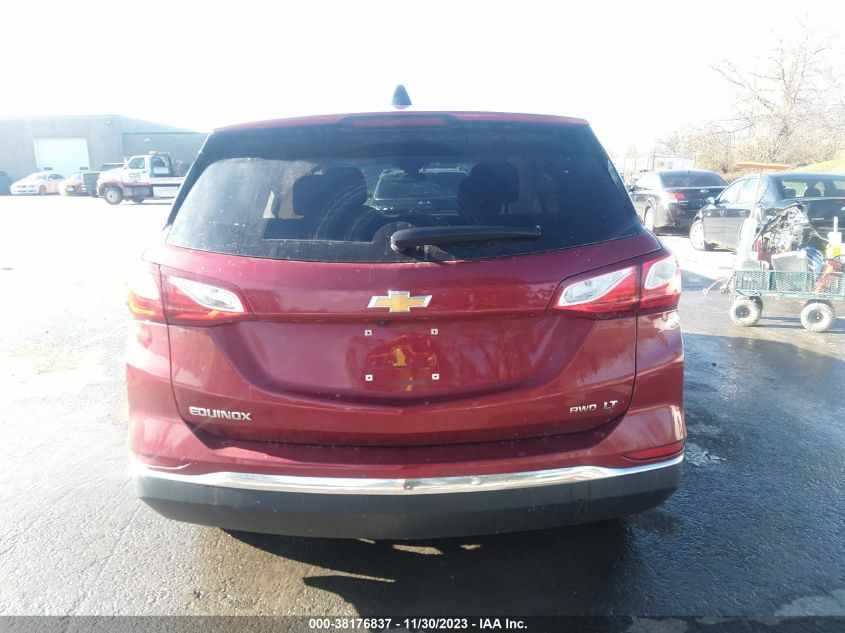 2020 Chevrolet Equinox Awd Lt 1.5L Turbo VIN: 3GNAXUEV1LS659852 Lot: 38176837