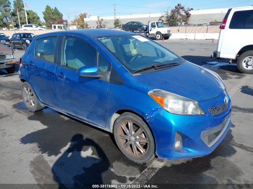 2012 Toyota Yaris Se VIN: JTDKTUD30CD500328 Lot: 38176982