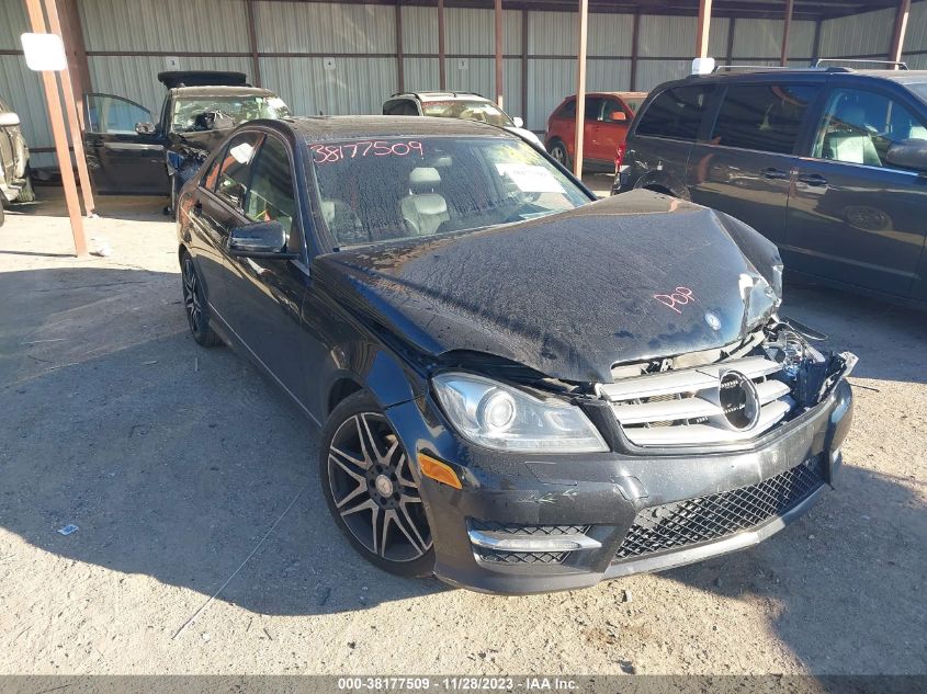 2013 Mercedes-Benz C 250 Sport/Luxury VIN: WDDGF4HB3DR266078 Lot: 38177509