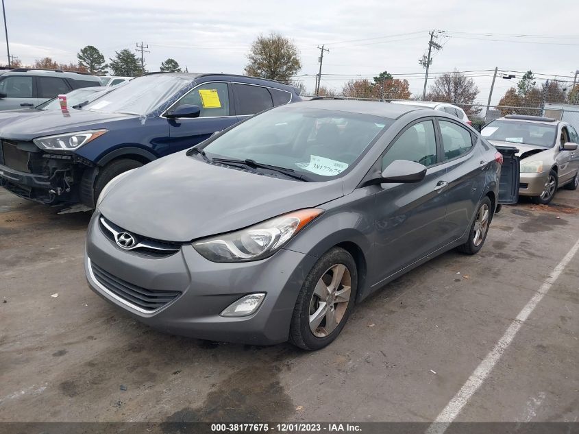 2013 Hyundai Elantra Gls/Limited VIN: 5NPDH4AEXDH300505 Lot: 38177675