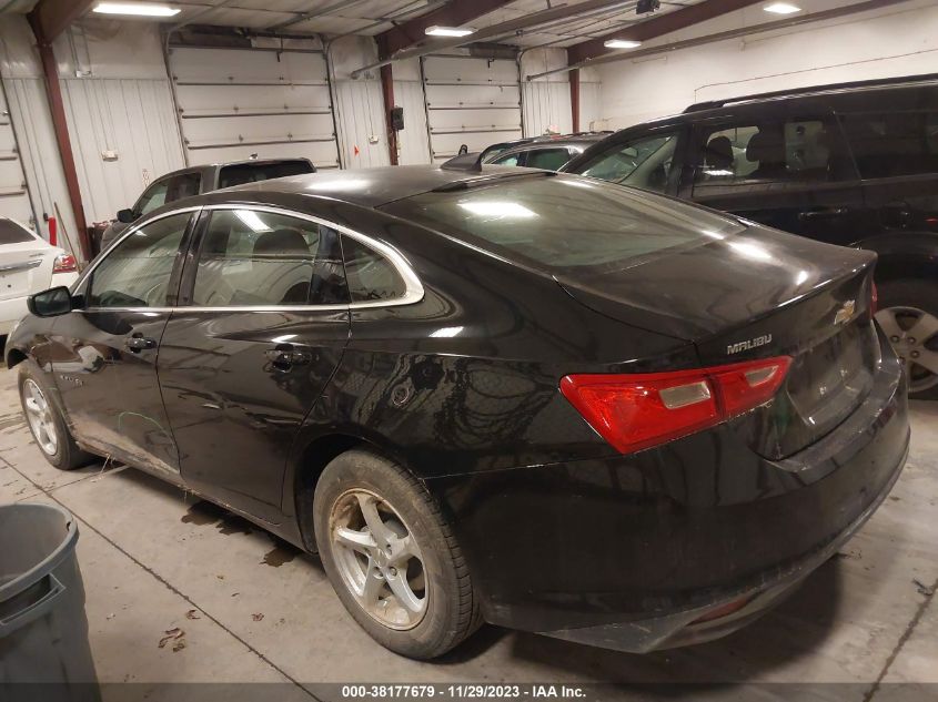 2017 Chevrolet Malibu Ls VIN: 1G1ZB5ST2HF138761 Lot: 38177679