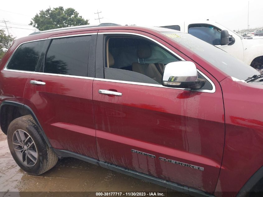 2017 Jeep Grand Cherokee Limited 4X2 VIN: 1C4RJEBG5HC752220 Lot: 38177717