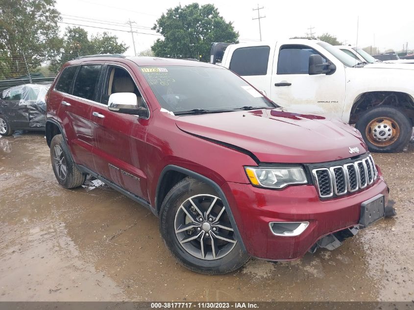 2017 Jeep Grand Cherokee Limited 4X2 VIN: 1C4RJEBG5HC752220 Lot: 38177717