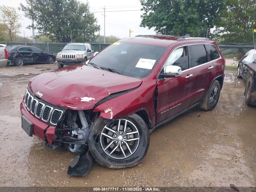 2017 Jeep Grand Cherokee Limited 4X2 VIN: 1C4RJEBG5HC752220 Lot: 38177717