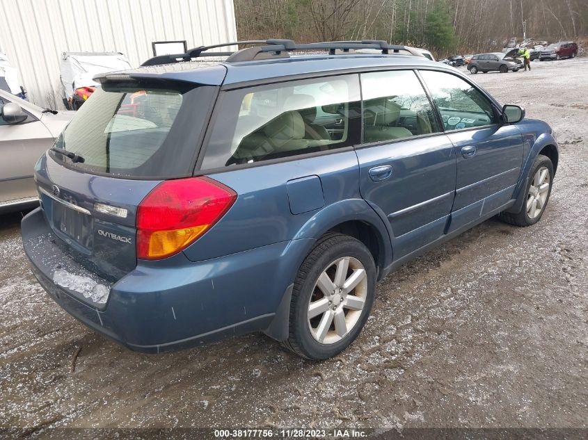 4S4BP62C167344477 2006 Subaru Outback 2.5I Limited