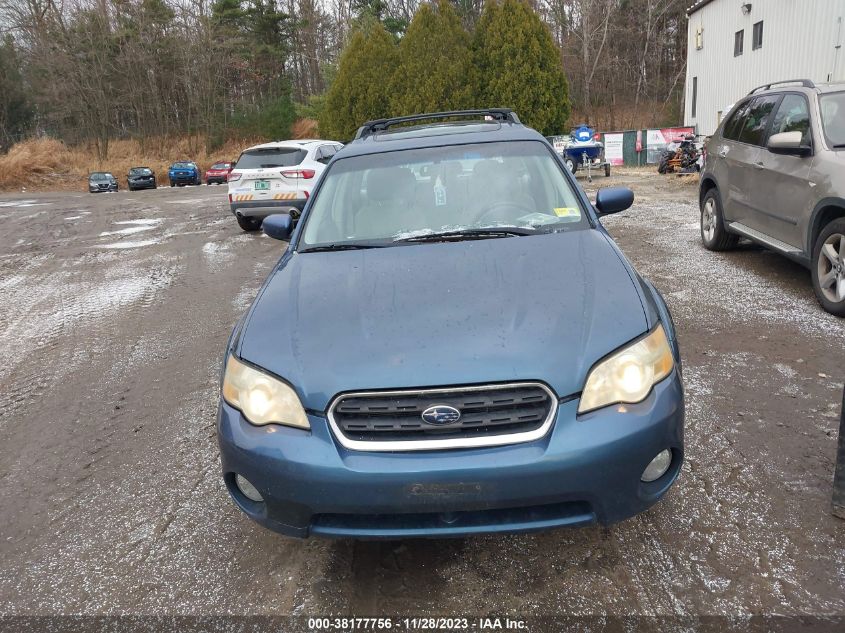 4S4BP62C167344477 2006 Subaru Outback 2.5I Limited