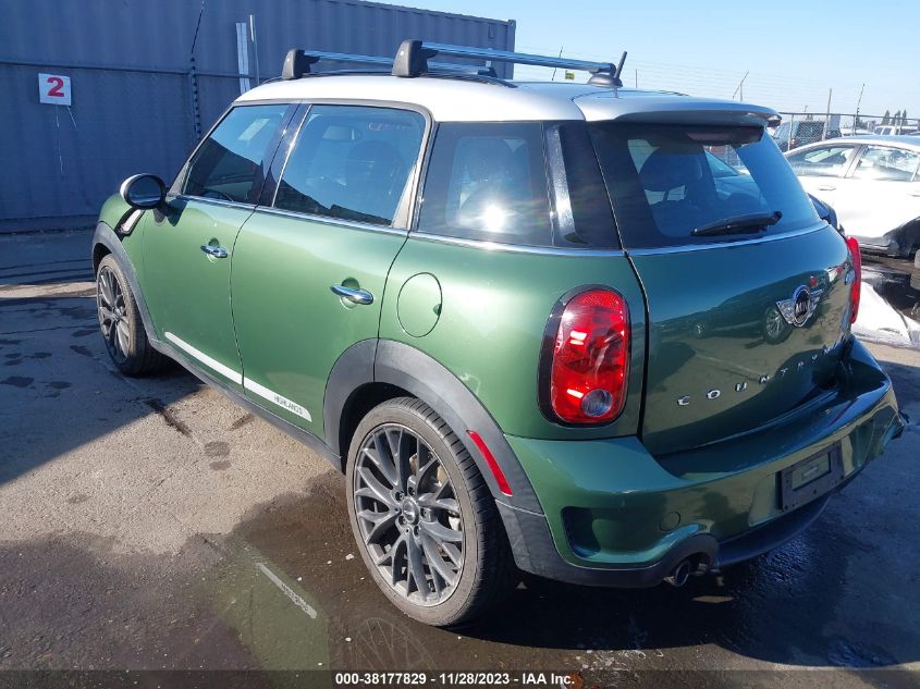 WMWZC3C51GWT10931 2016 Mini Cooper S Countryman