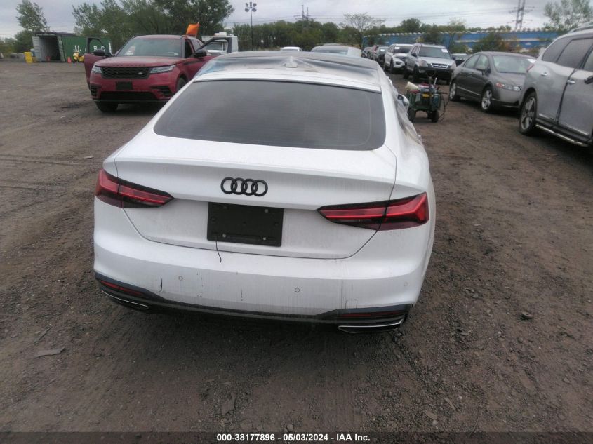 2020 Audi A5 Sportback Premium Plus 45 Tfsi Quattro S Tronic VIN: WAUCNCF51LA005321 Lot: 38177896