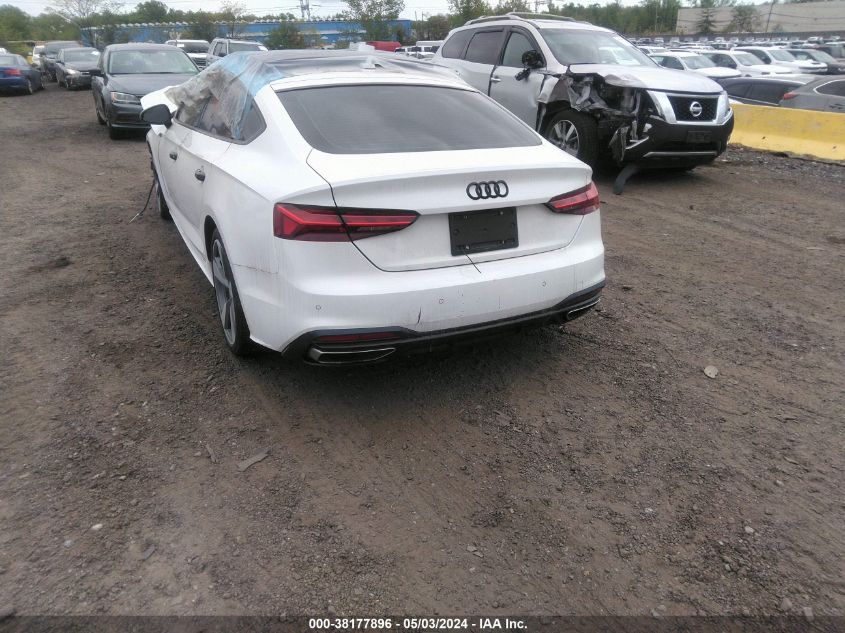 2020 Audi A5 Sportback Premium Plus 45 Tfsi Quattro S Tronic VIN: WAUCNCF51LA005321 Lot: 38177896